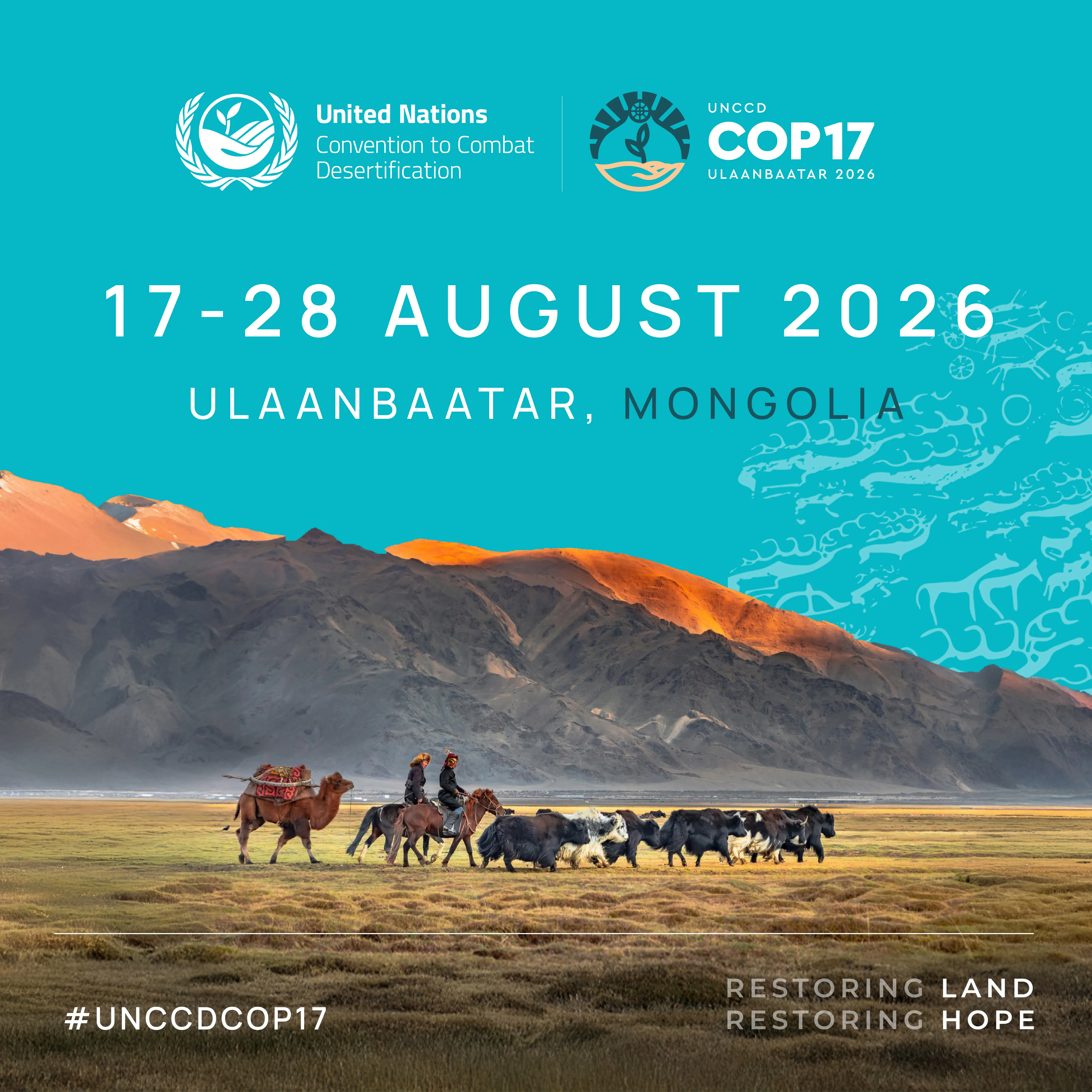 “Restoring Land, Restoring Hope” Chosen as Theme for High-Stakes UNCCD COP17 in Ulaanbaatar